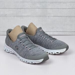 Skechers Women’s Slip-On Sneakers Gray Size 9 Lightweight